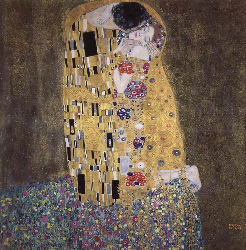 Gustav Klimt kiss Sweden oil painting art